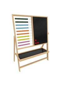 Resim Mıknatıs Yüzeyli 100 Boncuklu Yazı Tahtası 40x55cm 