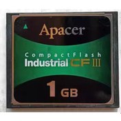 Resim Apacer 1 GB Compact Flash CF III Endüstriyel - Geniş Sıcaklık Destekli Hafıza Kartı 