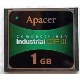 Resim Apacer 1 GB Compact Flash CF III Endüstriyel - Geniş Sıcaklık Destekli Hafıza Kartı 