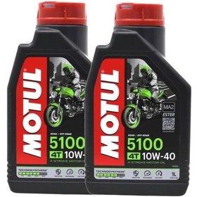 Resim Motul Yağ 5100 10w40 4t 1l 2 Adet 