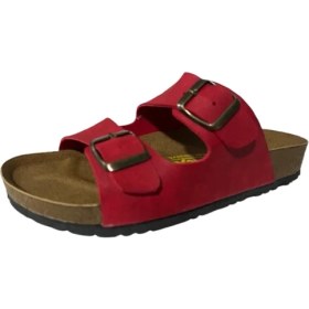 Resim Mulex 1256 Unisex Anatomik Taban Günlük Terlik Şık Tokalı Rahat Tatil Deniz Plaj Terliği 