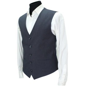 Resim Mentor Regalo Erkek Yelek V Yaka Lacivert Desenli 50590 