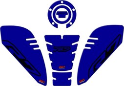 Resim Yamaha R7 2021-2023 Uyumlu Tank Pad Seti Mavi Gp Kompozit