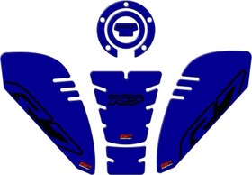 Resim Yamaha R7 2021-2023 Uyumlu Tank Pad Seti Mavi Gp Kompozit