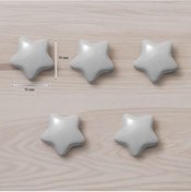 Resim 5 Adet Modern Yıldız Kulp Bebek Çocuk Genç Odası Çekmece Dolap Mobilya Kulpu 001 