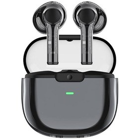 Resim Recci REP-W50 Amber Serisi Şeffaf Tasarım Hi-Fi Ses Bluetooth 5.3 Kulak İçi Kulaklık 