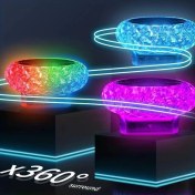 Resim Trendooze Turcoshop11 Araç Led Işık, Renkli Usb Aydınlatma, Mavi Göz Dostu 