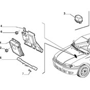 Resim Lancia 55182205 OTOMATİK ŞANZIMAN BEYNİ PALİO 