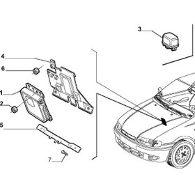 Resim Lancia 55182205 OTOMATİK ŞANZIMAN BEYNİ PALİO 