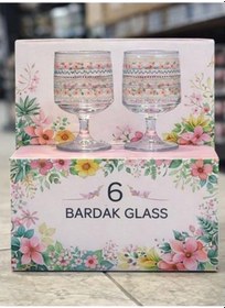Resim Vanes Magnolya Bardak 6lı 44074 Açık Gri 