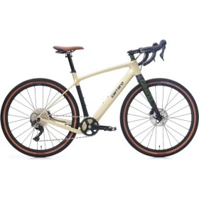 Resim Carraro Gravel G6 Karbon - 28 Jant 19'' 49CM ( M ) Kadro 11 Vites Gravel Bisiklet - Mat Yeşil / Siyah Haki 