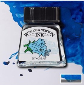 Resim Winsor & Newton Drawing Ink Çini Çizim Mürekkebi 176 Cobalt 