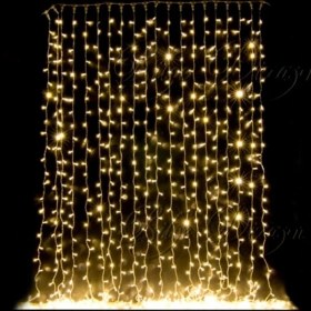 Resim BSSM Perde LED Sarı Işık 