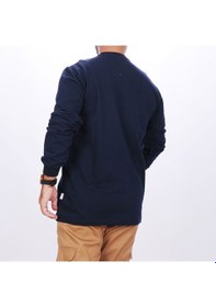 Resim İş Sweatshirt Bisiklet Yaka Lacivert 