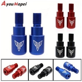 Resim Dream011 Yamaha Mt07 Mt09 Mt10 Kırmızı Motor Tutacak Grip Bar Kapakları 