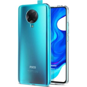 Resim Xiaomi Redmi K30 Pro Kılıf Transparent Soft Beyaz 