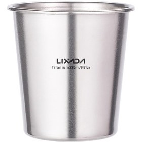 Resim Lixada Taşınabilir Hafif Titanyum Bira Bardağı - 290ml, Kamp Ve Doğa Yürüyüşleri İçin Çok Renkli Çok Renkli 