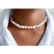 Resim Mucize Taş Pembe Opal Doğaltaş Kolye Tımbıl 