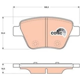 Resim Skoda Octavia 2004-2013 Arası 1.6 Lpg, 2.0 Tdı 4x4, 1.6 Tdı 4x4 Trw Marka Ön Balata 