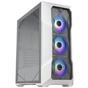 Resim Cooler Master TD500 V2 Mesh ARGB Mid Tower Beyaz Kasa PSU Yok 2 Yıl Garantili - Sıfır Ürün