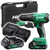 Resim Hikoki 18v 2.0ah 50nm Darbeli Akülü Matkap Set 