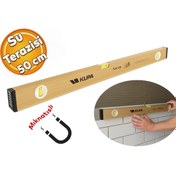 Resim Kupa Profesyonel Mıknatıslı Su Terazisi 50 Cm 