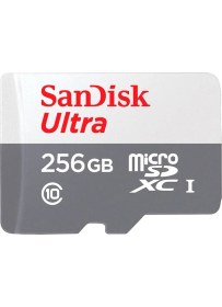 Resim Sandisk Ultra 256GB Micro SD Hafıza Kartı 100MB/s UHS-I Hızlı Veri Transferi Türkiye Menşeli 