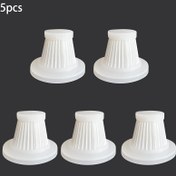 Resim 3 adet-4 adet-5 adet Ev Tipi Araba Vakum Temizleyici Filtre Ağı Kablosuz Elde Taşınabilir Vakum Aksesuarları HEPA Filtre Kağıdı Geliştirilmiş Filtrasyon Etkisiyle 5.5cmx4cmx2.85cm 