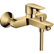 Resim Hansgrohe Talis E Tek Kollu Banyo Bataryası Aplike Parlak Altın Optik - HNG71740990 