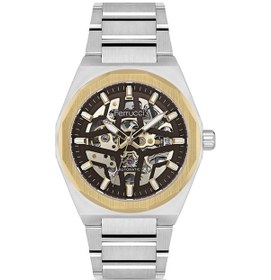 Resim Ferrucci Fc-0524-03320oto.6-64055 Otomatik Erkek Kol Saati Gold - Gümüş 
