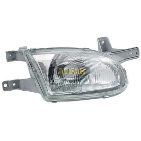 Resim AYFAR HYUNDAİ ACCENT uyumlu ÖN SOL FAR KOMPLE 1998-2000 ARASI 9210122310 404479NS 