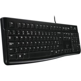 Resim Logıtech K120 Q USB Kablolu Klavye Siyah 920-002505 