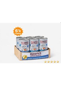 Resim Zurich Veterinaire Balık Etli Yetişkin Kedi Konservesi 415 Gr X 6 Lı Paket 