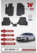 Resim Seat Leon Paspas 2021 Sonrası 3d Havuzlu Paspas Seti 