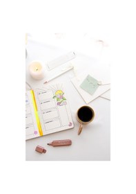 Resim A5 Bullet Journal Noktalı Defter 140 Gr. 80 Yaprak Skylight Mavi 
