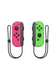 Resim Nintendo Joy-Con Controllers Pembe Yeşil Pink/Green Joy Con 