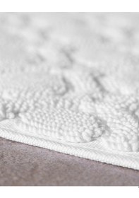 Resim Madame Coco Sansone %100 Pamuk Ayak Havlusu - Beyaz 8684427204955 Beyaz 