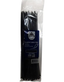 Resim Zenith 4.8 x 380 Kablo Bağı 100 Adet Siyah 
