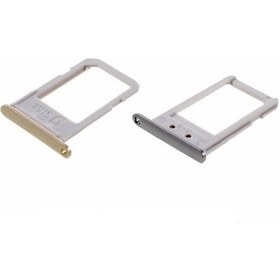 Resim Samsung Uyumlu Galaxy S6 Edge Plus G928 Sim Kart Tepsisi Gümüş 