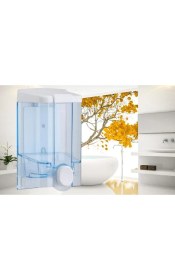Resim Vialli Sıvı Sabun Dispenseri Aparatı Şeffaf 1000 Ml Vialli S4T 