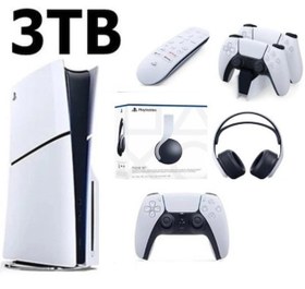 Resim Sony Playstation 5 Slim CD'li 3 TB YD + Pulse 3D Kulaklık + Şarj istasyonu 