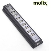Resim Molix 10 Port Usb 2.0 Usb Hub 