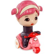 Resim Vardem Bas Git Motorcu Bebek Pembe 