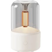 Resim 120ML Mum Işığı Aromas Difüzör USB Ev Hava Nemlendiricisi Serin Sis Yapıcı Fogger Esansiyel Yağlar LED Gece Işığı A (Yurt Dışından) 