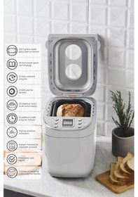 Resim Karaca Bake XL Ekmek Reçel Yoğurt Yapma Makinesi 1500 G + 45 Tarifli Kitapçık 