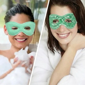 Resim Usin Jel Gözaltı Torbası Şişliği Morluğu Azalltıcı Göz Maskesi Soğuk - Sıcak Kullanım Rahatlatıcı Terapi Maskesi Asorti Renk 