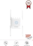 Resim Torima AC24 Beyaz Wifi Pro Sinyal Yakınlaştırıcı Router 