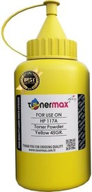 Resim tonermax Hp Uyumlu 117A W2072A Toner Tozu Sarı 50GR / Hp 150a / 150nw / 178nw / 179fnw 