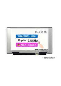 Resim 15.6'' 40pin Slim Led Ips Notebook Lcd Ekran, Panel - 1920 1080 / Nv156fhm-n4g - 144hz / Refurbished 