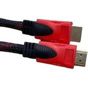 Resim HDMI Kablo 20 Metre 1.4 3D Full Hd 1080P 24K Gold Kaplama Ipek Örgülü HDMI Kablo Mtc mt H-06 